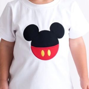 🆕 Mickey Minnie Appliqué Shirt 🐭